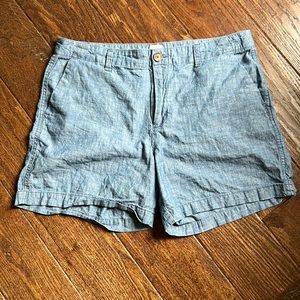 Gap Chambray City Shorts | 5” Inseam | Sz 10
